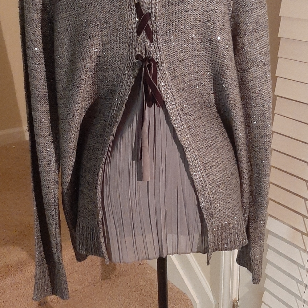 Glitter holiday sweater